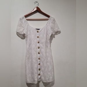 Abercrombie & Fitch White Dress